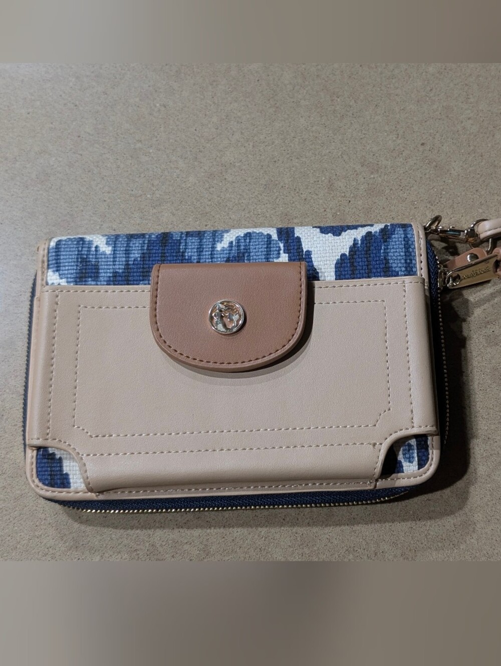 Spartina 449 Zip-Around Phone Wristlet / Wallet
